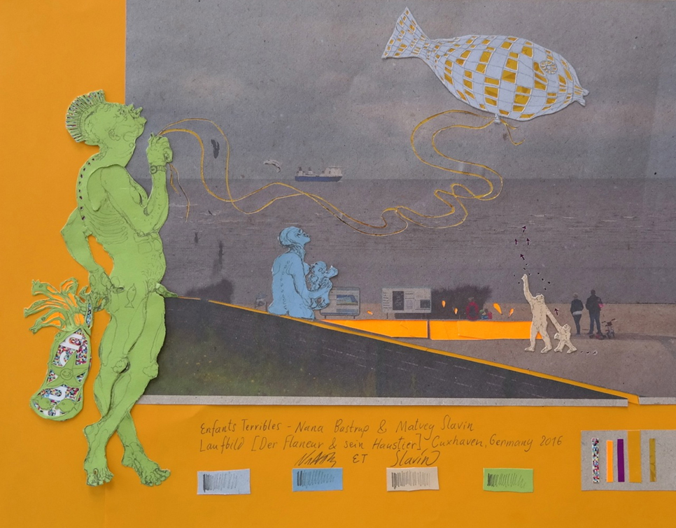 Nana Bastrup und Matvey Slavin - Ausstellung Cuxhavener Kuriositäten - 15.8.-28.8.2016 - Künstlerhaus im Schlossgarten - Cuxhaven