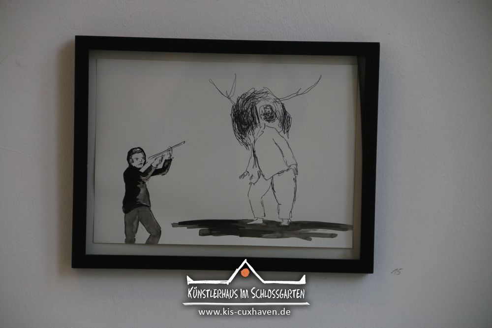 MEOMYTHOS - Katharina Baumgärtner und Kathrin Hoffmann - Ausstellung vom 28.11.-04.12.2016 - Künstlerhaus im Schlossgarten in Cuxhaven