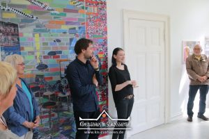 Nana Bastrup und Matvey Slavin - Ausstellung Multimediale Collagen - 22.5.-29.5.2016 - Künstlerhaus im Schlossgarten - Cuxhaven