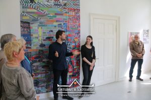 Nana Bastrup und Matvey Slavin - Ausstellung Multimediale Collagen - 22.5.-29.5.2016 - Künstlerhaus im Schlossgarten - Cuxhaven