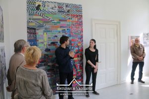 Nana Bastrup und Matvey Slavin - Ausstellung Multimediale Collagen - 22.5.-29.5.2016 - Künstlerhaus im Schlossgarten - Cuxhaven