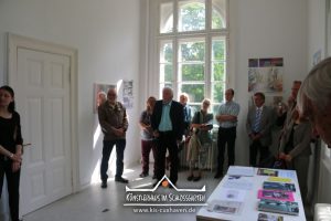 Nana Bastrup und Matvey Slavin - Ausstellung Multimediale Collagen - 22.5.-29.5.2016 - Künstlerhaus im Schlossgarten - Cuxhaven