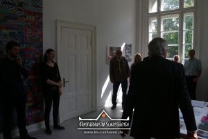 Nana Bastrup und Matvey Slavin - Ausstellung Multimediale Collagen - 22.5.-29.5.2016 - Künstlerhaus im Schlossgarten - Cuxhaven