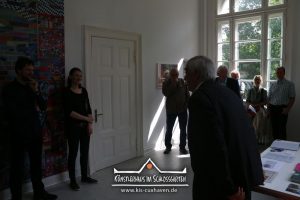 Nana Bastrup und Matvey Slavin - Ausstellung Multimediale Collagen - 22.5.-29.5.2016 - Künstlerhaus im Schlossgarten - Cuxhaven