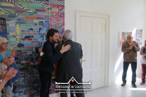 Nana Bastrup und Matvey Slavin - Ausstellung Multimediale Collagen - 22.5.-29.5.2016 - Künstlerhaus im Schlossgarten - Cuxhaven