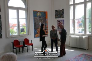Nana Bastrup und Matvey Slavin - Ausstellung Multimediale Collagen - 22.5.-29.5.2016 - Künstlerhaus im Schlossgarten - Cuxhaven