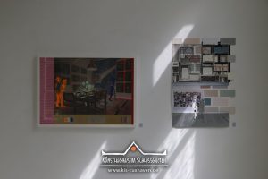 Nana Bastrup und Matvey Slavin - Ausstellung Multimediale Collagen - 22.5.-29.5.2016 - Künstlerhaus im Schlossgarten - Cuxhaven