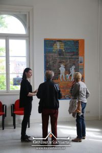 Nana Bastrup und Matvey Slavin - Ausstellung Multimediale Collagen - 22.5.-29.5.2016 - Künstlerhaus im Schlossgarten - Cuxhaven