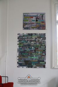 Nana Bastrup und Matvey Slavin - Ausstellung Multimediale Collagen - 22.5.-29.5.2016 - Künstlerhaus im Schlossgarten - Cuxhaven