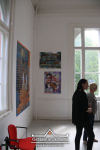 Nana Bastrup und Matvey Slavin - Ausstellung Multimediale Collagen - 22.5.-29.5.2016 - Künstlerhaus im Schlossgarten - Cuxhaven