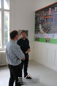 Nana Bastrup und Matvey Slavin - Ausstellung Multimediale Collagen - 22.5.-29.5.2016 - Künstlerhaus im Schlossgarten - Cuxhaven