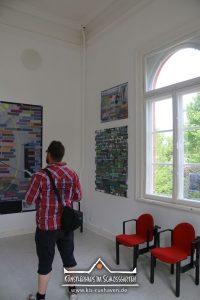 Nana Bastrup und Matvey Slavin - Ausstellung Multimediale Collagen - 22.5.-29.5.2016 - Künstlerhaus im Schlossgarten - Cuxhaven