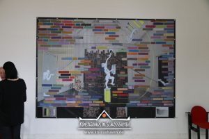 Nana Bastrup und Matvey Slavin - Ausstellung Multimediale Collagen - 22.5.-29.5.2016 - Künstlerhaus im Schlossgarten - Cuxhaven