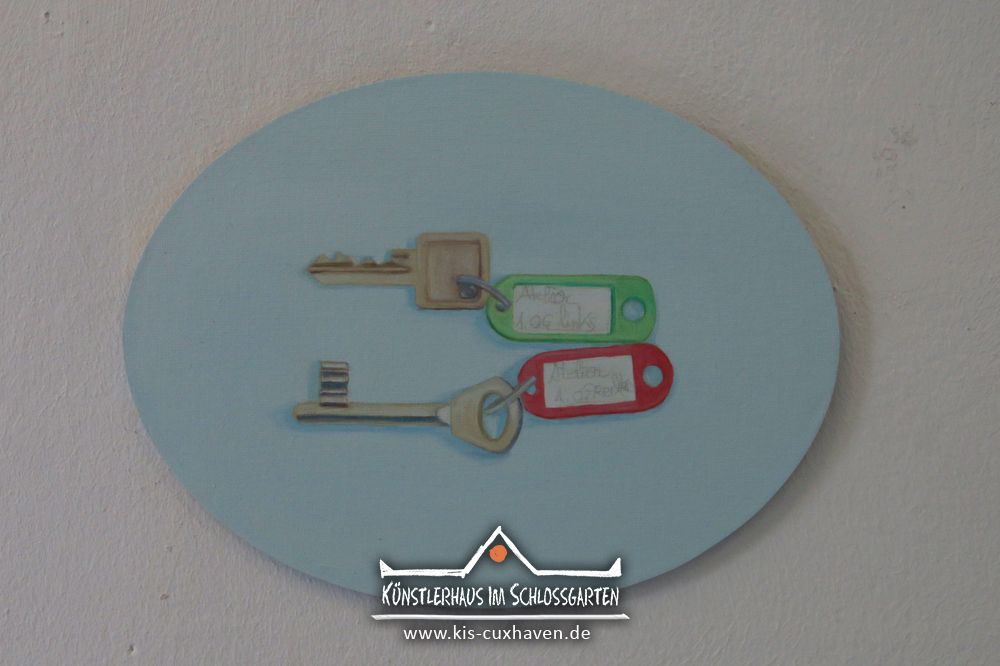 Jang Unui und Johannes Ulrich Kubiak - Ausstellung Atelier links Atelier rechts - 20.8.-26.8.2017 - Künstlerhaus im Schlossgarten - Cuxhaven