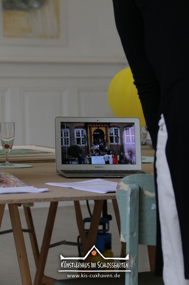 Jang Unui und Johannes Ulrich Kubiak - Ausstellung Atelier links Atelier rechts - 20.8.-26.8.2017 - Künstlerhaus im Schlossgarten - Cuxhaven