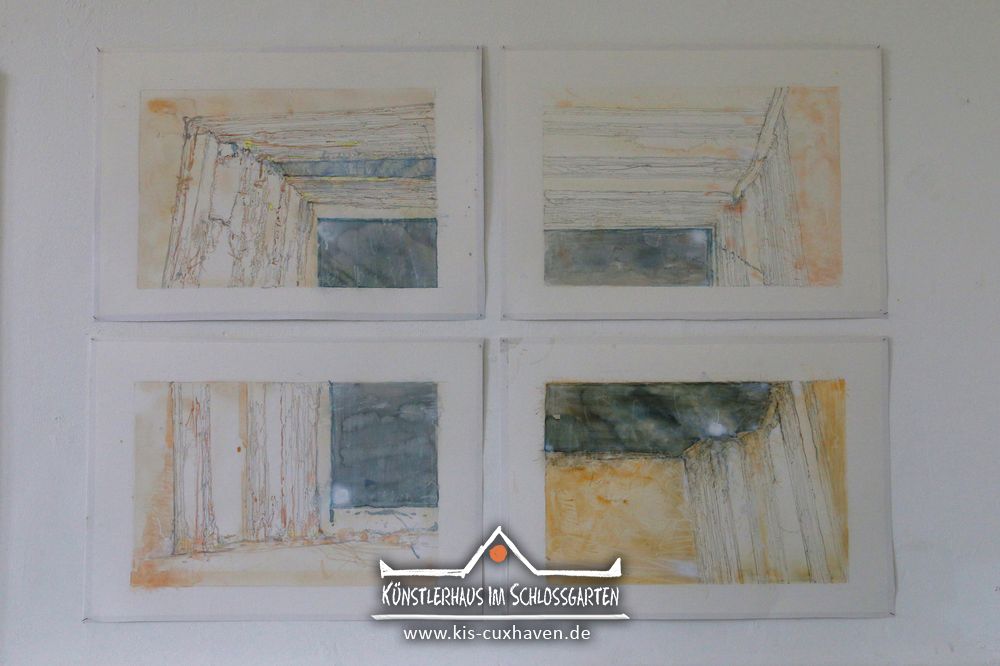 Jang Unui und Johannes Ulrich Kubiak - Ausstellung Atelier links Atelier rechts - 20.8.-26.8.2017 - Künstlerhaus im Schlossgarten - Cuxhaven