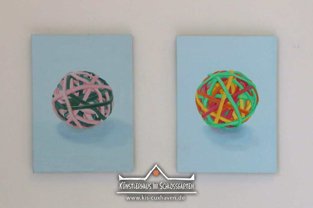 Jang Unui und Johannes Ulrich Kubiak - Ausstellung Atelier links Atelier rechts - 20.8.-26.8.2017 - Künstlerhaus im Schlossgarten - Cuxhaven