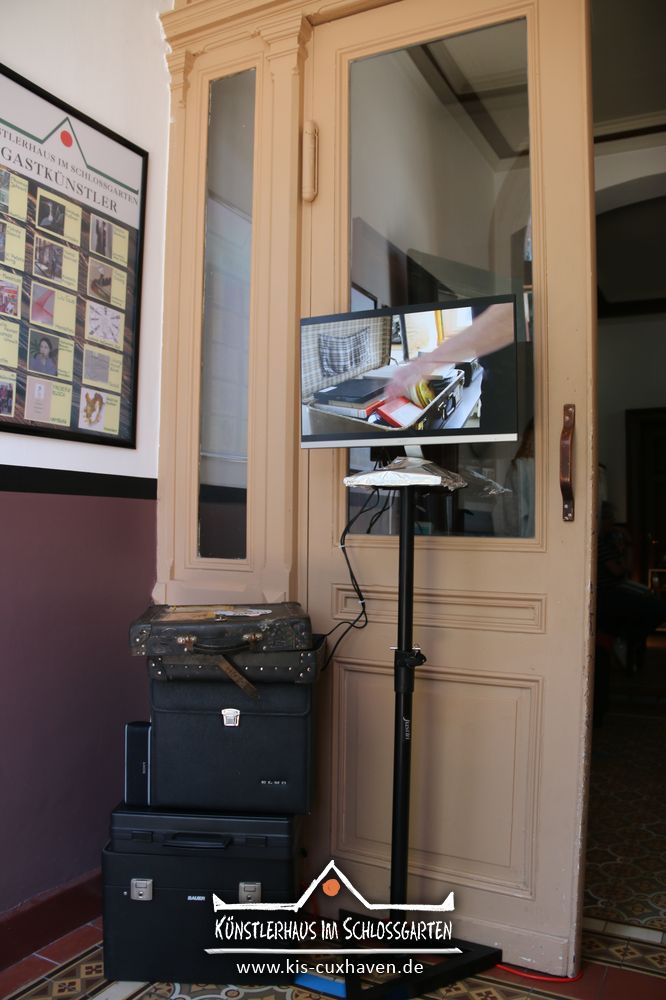 Tag des offenen Ateliers 2021 - Davaj Voyage - Johan Robin & Anja Tchepets - Künstlerhaus im Schlossgarten - Cuxhaven