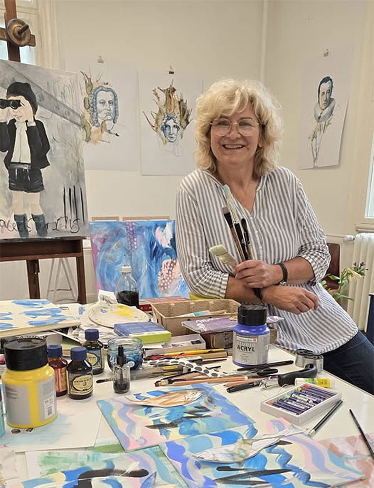 Almuth Rusteberg - Gastkünstlerin Sommer 2025 - Künstlerhaus im Schlossgarten - Cuxhaven