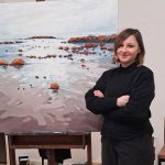 Anastasiya Nesterova - Gastkünstlerin 2026 im Künstlerhaus im Schlossgarten Cuxhaven