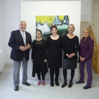 Beatrice Richter und Anja Warzecha - FREISCHWIMMER - Ausstellung vom 08.12.-13.12.2014 - Künstlerhaus im Schlossgarten in Cuxhaven