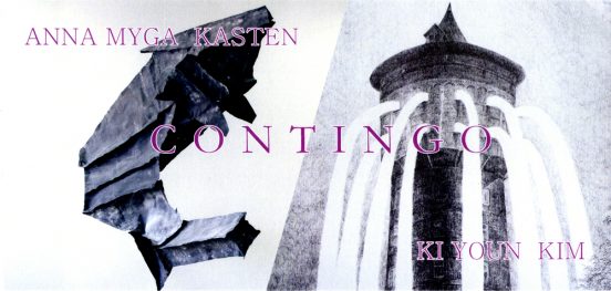 Anna Myga Kasten und Ki Youn Kim - CONTINGO - Ausstellung vom 23.08.-30.08.2015 - Künstlerhaus im Schlossgarten in Cuxhaven